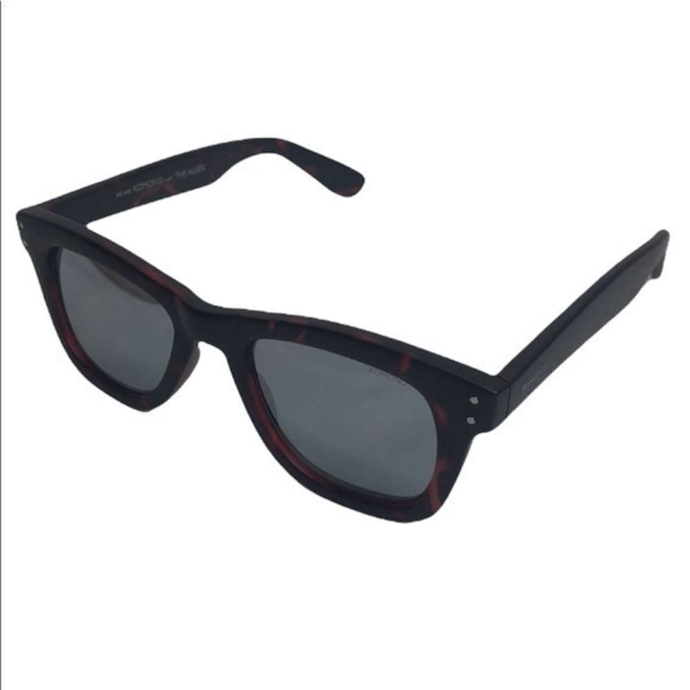 KOMONO Allen Beetroot Tortoise sunglasses (NEW) - Picture 3 of 7